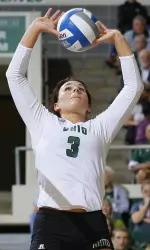 @Ohio_Volleyball Keeps Rolling, Sweeps Akron Image