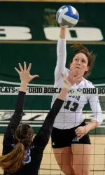 @Ohio_Volleyball Dominates Buffalo Image