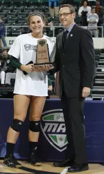 @Ohio_Volleyball Sweeps Way To Ninth MAC Tournament Crown Image