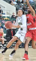 Lampkins Scores 26, @OhioWBasketball Falls to Duquesne, 64-47 Image