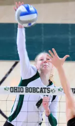 @Ohio_Volleyball Sinks Pirates Image
