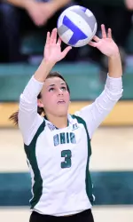@Ohio_Volleyball Topped By Louisville In Five Sets Image