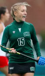 Russell's Hat Trick Powers @OhioFieldHockey To Win At Ball State Image