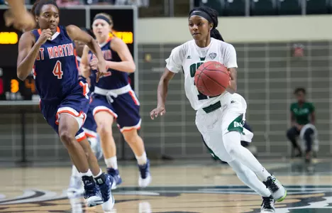 Lampkins, Burke Lead @OhioWBasketball Past UT Martin, 72-55 Image