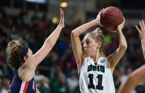 Lampkins Leads @OhioWBasketball Past Murray State, 79-70 Image
