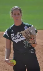 Dorsey Sets New Mark in @OhioBobcatSB`s Double Triumph Image