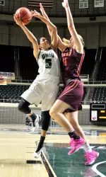 MOVING ON: Ohio Defeats Virginia Tech, 64-57, Advances to WNIT Round of 16 Image