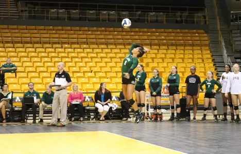 @Ohio_Volleyball Sweeps Wofford For First Win Of 2016 Image