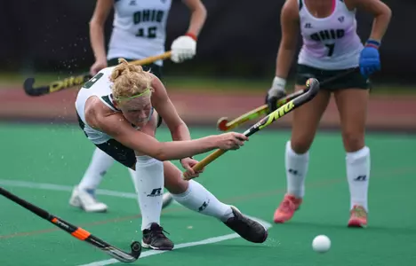 @OhioFieldHockey Scores Four Goals In Loss To Rutgers Image