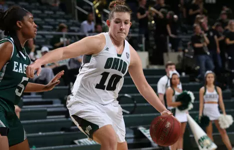 @OhioWBasketball Shuts Down EMU, 68-51 Image