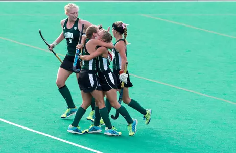 Ohio Field Hockey Shuts Out Ball State 3-0 in Home Finale Image