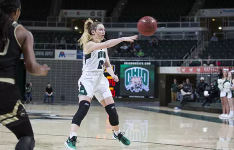 @OhioWBasketball Falls to CMU in Thriller, 64-59 Image