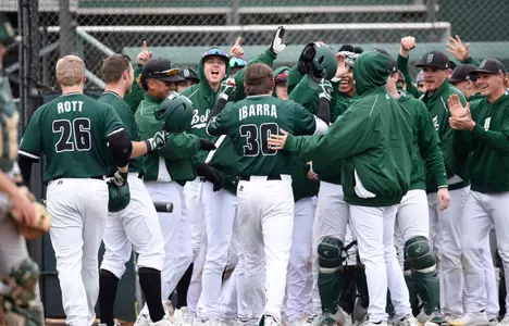 @Ohio_Baseball Splits Saturday Doubleheader With Siena Image