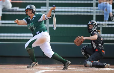 Alvarez Leads @OhioBobcatSB's Offense to Doubleheader Sweep of Miami Image