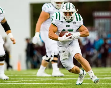 Ohio Football Beats UMass 58-50 Image