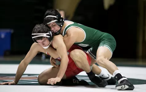 Pins by Reese, Ashughyan Lead Ohio Wrestling to 34-6 Win Over NIU Image