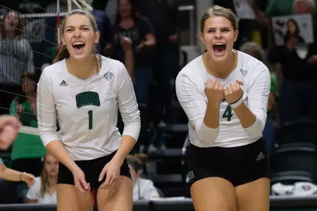 Ohio Volleyball Sweeps Kent State Image