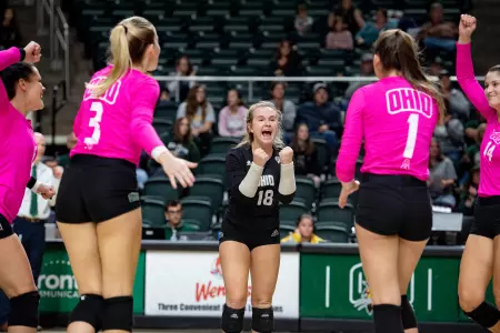 Ohio Volleyball Earns Another Sweep, Knocks Off Eastern Michigan Image