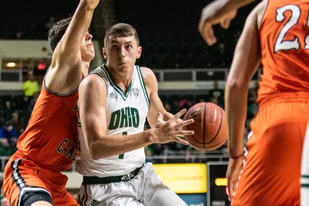 Strong Second Half Leads Ohio Men's Basketball to Victory over Campbell Image