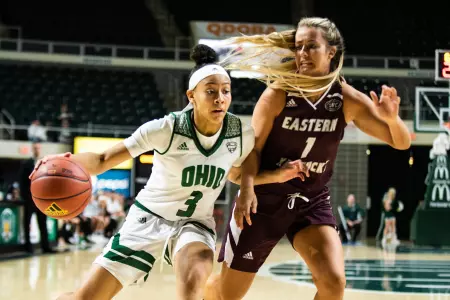 Ohio Women's Basketball Takes Unbeaten Record West For Denver Thanksgiving Classic Image
