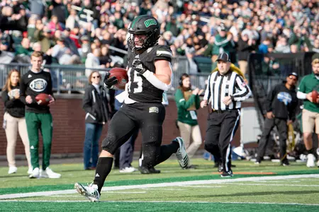 Ohio Football Sends Seniors Out With Victory Over Akron In Regular Season Finale At Peden Stadium Image