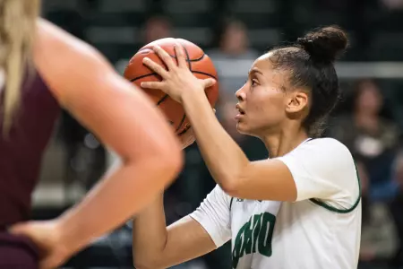 Ohio Women's Basketball's Burke Named MAC East Division Player Of The Week Image