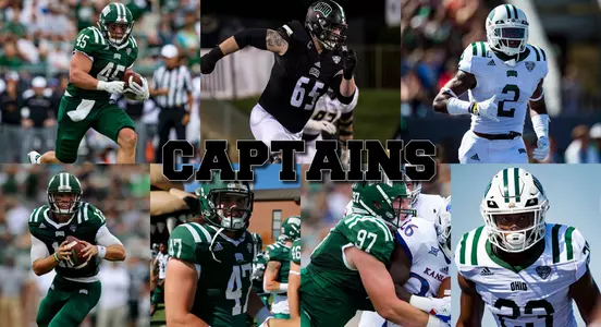 Ohio Football Names Captains For 2018-19 Image