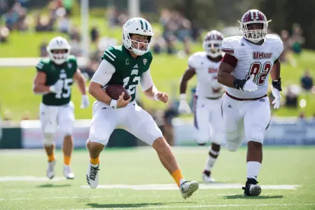 Ohio Football Produces Record-Setting Performance In Victory Over UMass Image