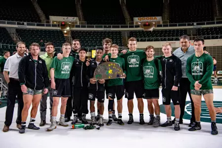 Ohio Wrestling Topples Kent State In Grudge Match Image