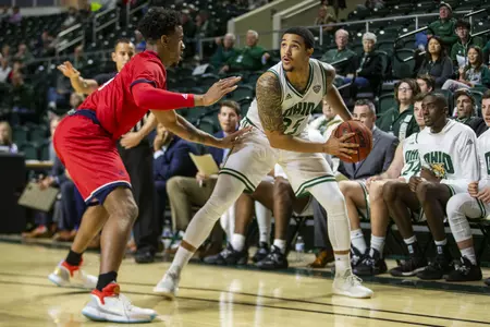 Dartis, Preston Lead Ohio Men's Basketball Past Detroit Mercy, 91-81 Image