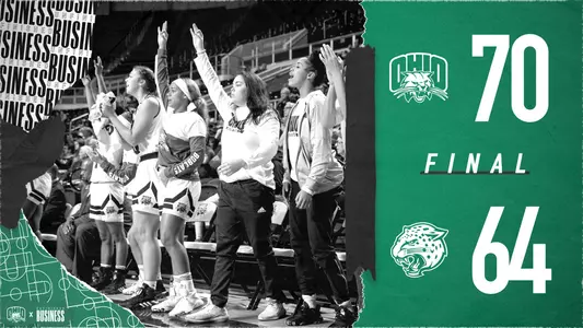 Ohio Women's Basketball Takes Down IUPUI, 70-64 Image