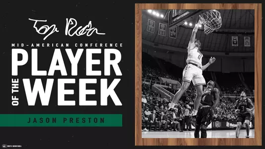 Preston Named MAC East Co-Player of the Week Image