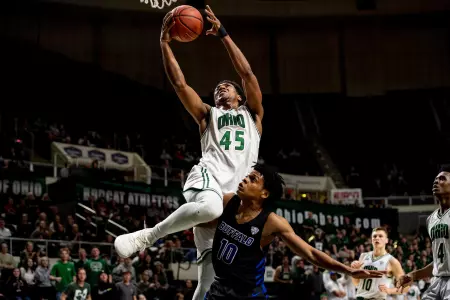 Taylor, Ohio Men's Basketball Push No. 19 Buffalo to the Brink in the Convo Image