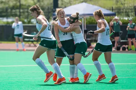 Ohio Field Hockey Erases Two-Goal Deficit to Beat Drexel in Season Opener Image