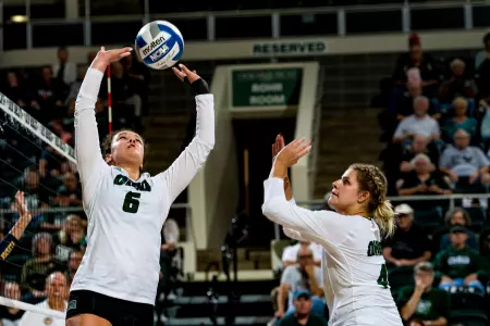 Ohio Volleyball Falls to Green Bay Image