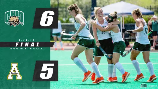Ohio Field Hockey Erases Three-Score Deficit With Last-Second Goal, Wins 6-5 Over Appalachian State Image