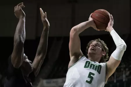 Vander Plas Scores Career High, but Ohio Men's Basketball Falls to Bowling Green Image