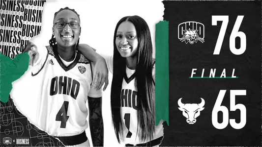 Ohio Women's Basketball Takes Down Buffalo On the Road, 76-65 Image