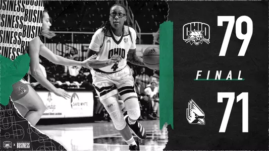 Ohio Women's Basketball Earns Win Over Ball State, 79-71 Image