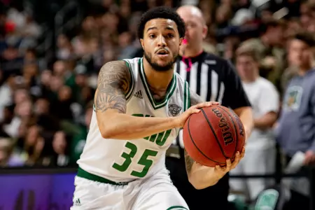 Ohio Men's Basketball's Second Half Comback Falls Short Against Akron Image