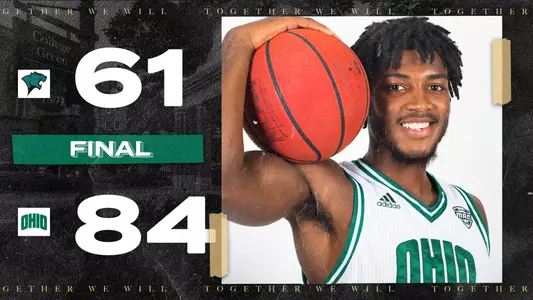 Ohio Men's Basketball Opens 2020-21 Season with 84-61 Victory Over Chicago Sta Image