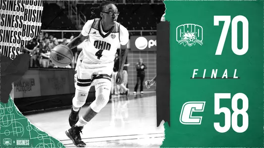 Ohio Women's Basketball Finishes Non-Conference Play with Win at Chattanooga, 70-58 Image