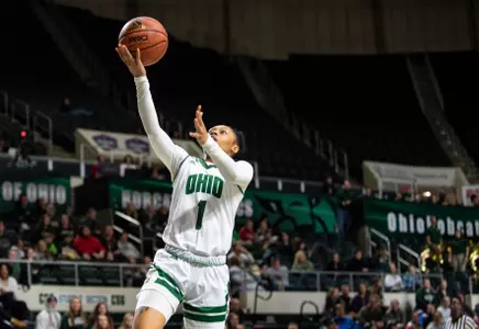 Hooks Ties Single-Game Scoring Record in Ohio Women's Basketball Loss to Akron Image