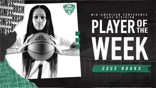 Ohio Women's Basketball's Hooks Named MAC East Player of the Week Image