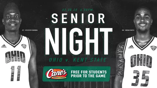 Ohio Men's Basketball Set Senior Night Matchup Against Kent State on Friday Image