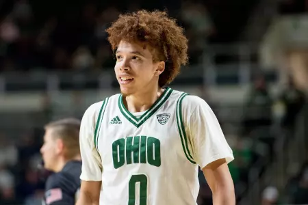 Preston Records Triple Double as Ohio Men's Basketball Drops Miami, 77-46 Image