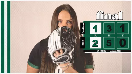Ohio Softball Splits Midweek Doubleheader with Providence and Cleveland State Image