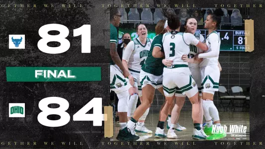 Bambule's Late Three-Pointer Pushes Ohio Women's Basketball to Comeback Win Over Buffalo Image