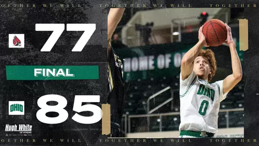 Preston Tallies Triple-Double, Ohio Men's Basketball Bests Ball State Image