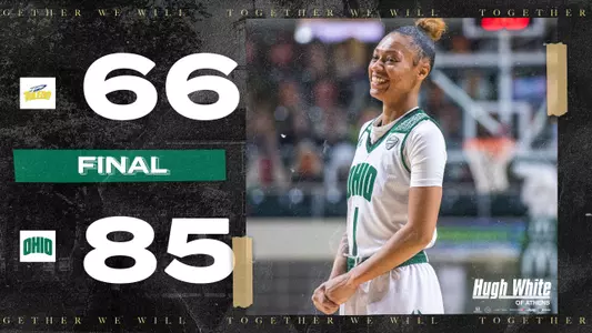 Ohio Women's Basketball Takes Down Toledo, 85-66 Image